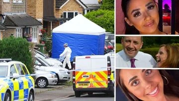 Suspect in slaying of three women in 'serious condition', police recover of crossbow