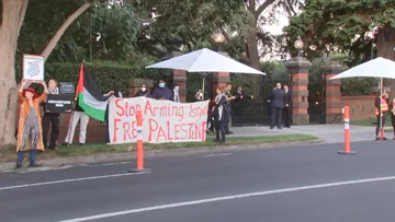 Protesters target Melbourne mansion as Katy Perry performs for elite