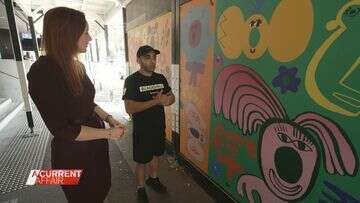 Sydney cafe barely holding on as scaffolding 'blocks' business