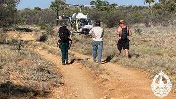 ﻿Two hikers rescued after becoming disorientated while hiking near Alice Springs