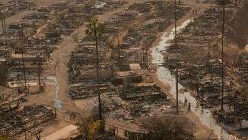 At least 10,000 structures razed in LA's fires with hundreds of thousands evacuated