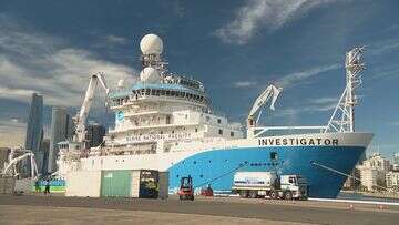 Rare look inside vessel 'vital' to Australia's marine research