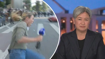 Wong says help offered after 'awful' shooting of Aussie reporter in US