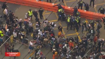 Protesters defend demonstrations as a 'movement of love'