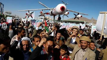 US and British strikes on Houthi sites answer surge in Red Sea attacks