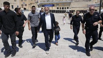 Far-right Israeli minister sparks outrage by praying at Jerusalem's most sensitive holy site