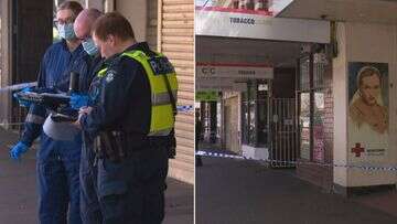 Man arrested after worker stabbed with kitchen knife at Melbourne store