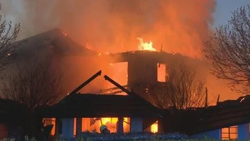 Ferocious blaze guts multi-million dollar home on Sydney's outskirts