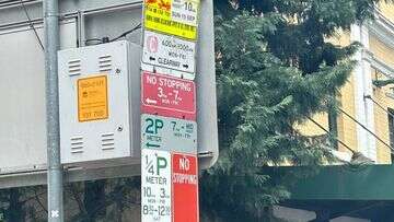 'It's a psychological test' Resident outraged at confusing parking sign