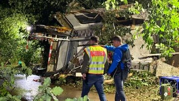 At least three dead after train derails in Germany