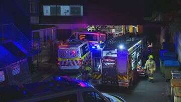 Teen fighting for life after car crashes into Sydney hospital car park