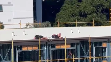 'Drunk' men have eight-hour standoff with police at Perth work site