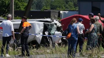 Children killed as train crashes into school minibus
