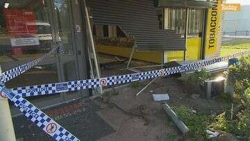 Thieves smash into Gold Coast tobacconist store driving ute