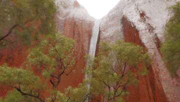 Record downpour triggers incredible scenes at heart of Australia