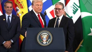 Trump calls for end to 'old feuds' in Middle East peace speech