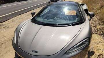 Luxury sports car confiscated on the spot over speeding