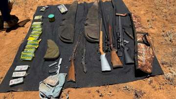 Cache of buried weapons uncovered on rural SA property