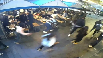 Teens charged over horror machete attack on Melbourne dining strip
