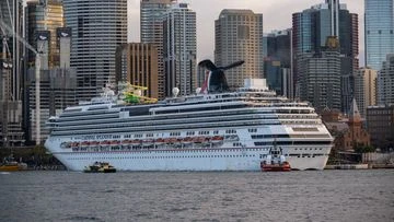 Search under way after passenger 'jumps overboard cruise ship'