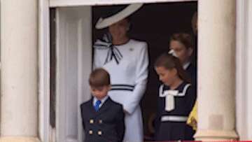 Dancing Prince Louis steals the show during royal balcony appearance