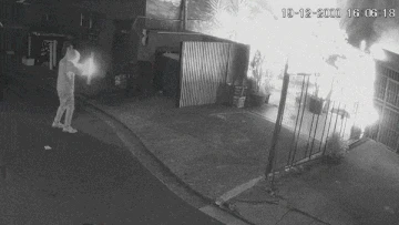 Police hunting for 'freelance' arsonist after businesses targeted 9 months apart
