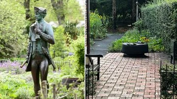 Captain Cook statue sawn off base in Melbourne