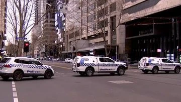 Four men arrested over Melbourne CBD shooting