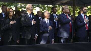 Biden, Harris, Trump attend September 11 remembrance ceremony in New York