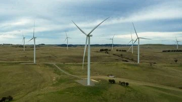 Southern hemisphere's largest wind farm stirs fierce debate in small town