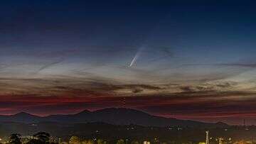 Rare comet seen from Australia for first time in 160,000 years