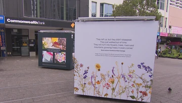 Memorial placed at Bondi Junction Westfield ahead of attack's anniversary