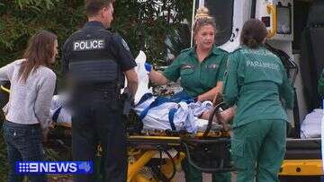 Man rushed to hospital with knife sticking out of hand after SA attack