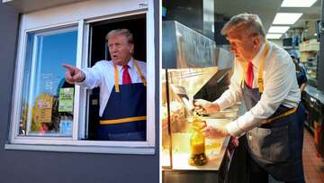 Trump cooks up an experience 'I'll never forget'