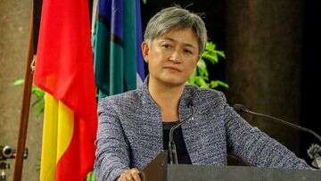 Foreign Minister Penny Wong meets Donald Trump's top diplomat