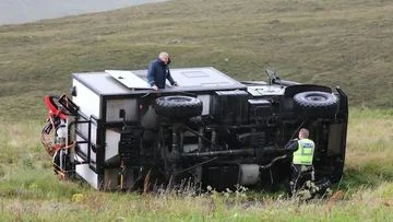 Storm Floris batters parts of UK unleashing 145km/h winds