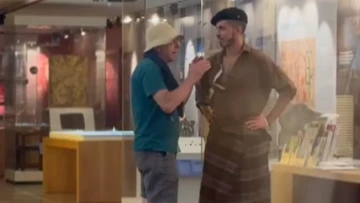 Aussie accused of breaking Scottish Stone of Destiny museum display