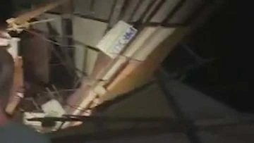 Wedding ruined as guests shelter in shed flattened in wild storm