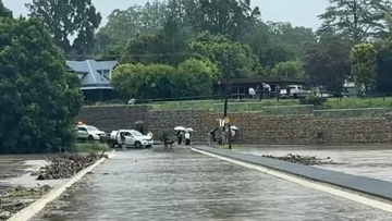 Search for missing driver ongoing after man swept away by floodwaters