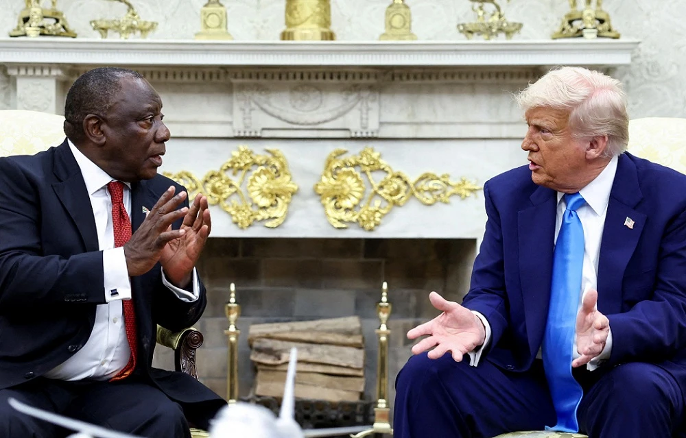 FACTBOX-A check of Trump’s false claims about white genocide in SA