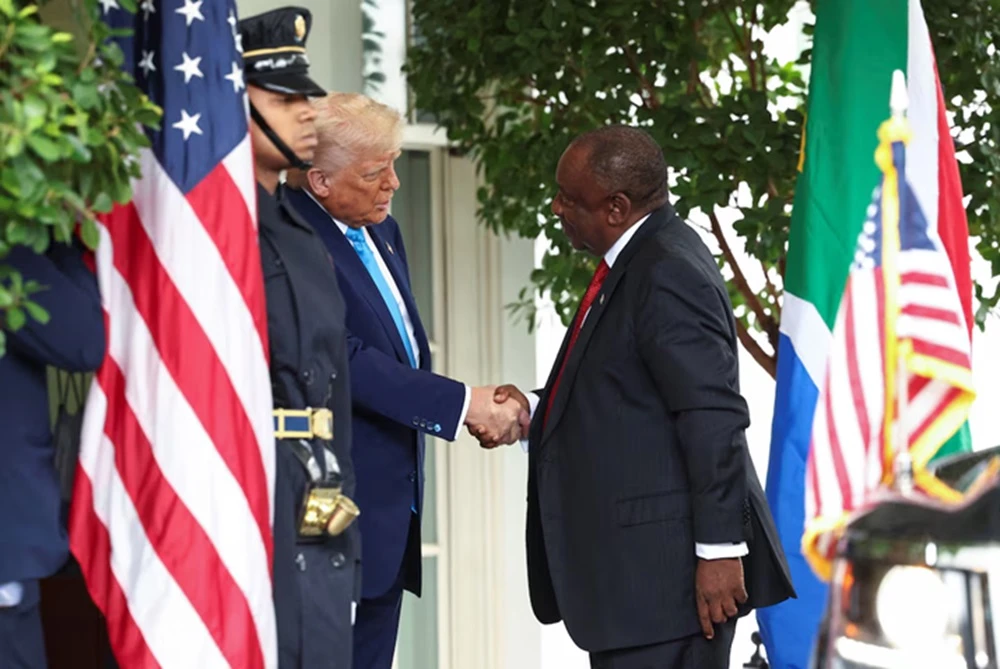 Trump continues white farmer killing dialogue with SA delegation