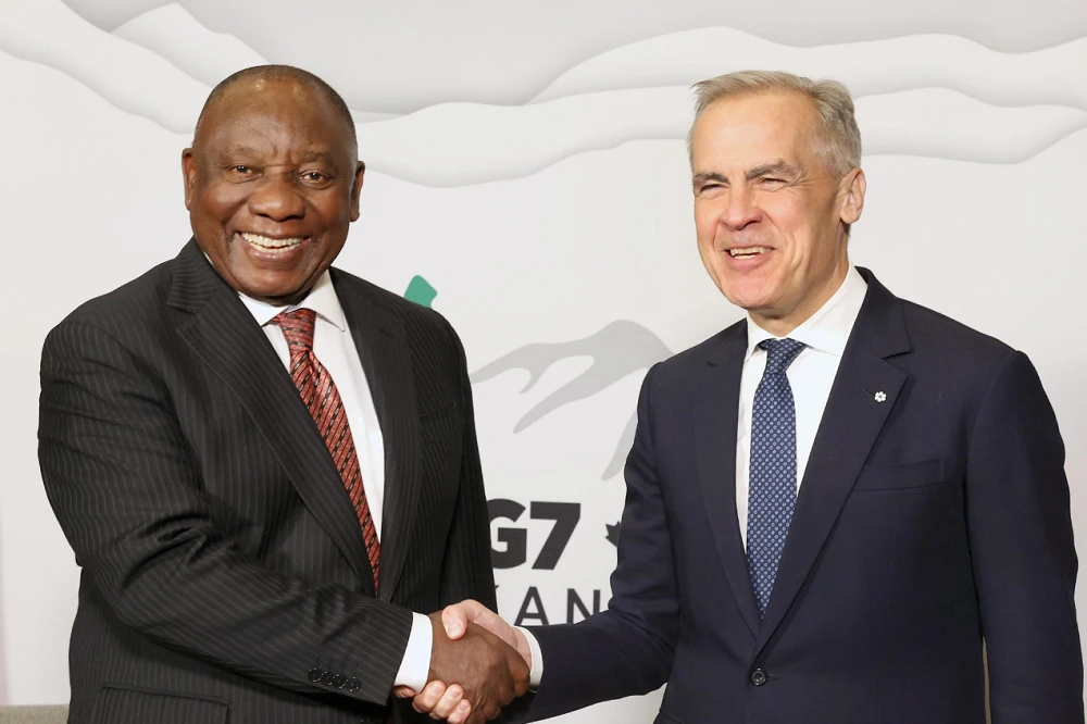 Ramaphosa meets with Canadian president ahead of G7 summit