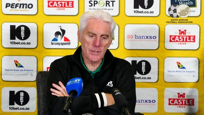 Broos pleased with Bafana’s Tanzania display despite goalless draw