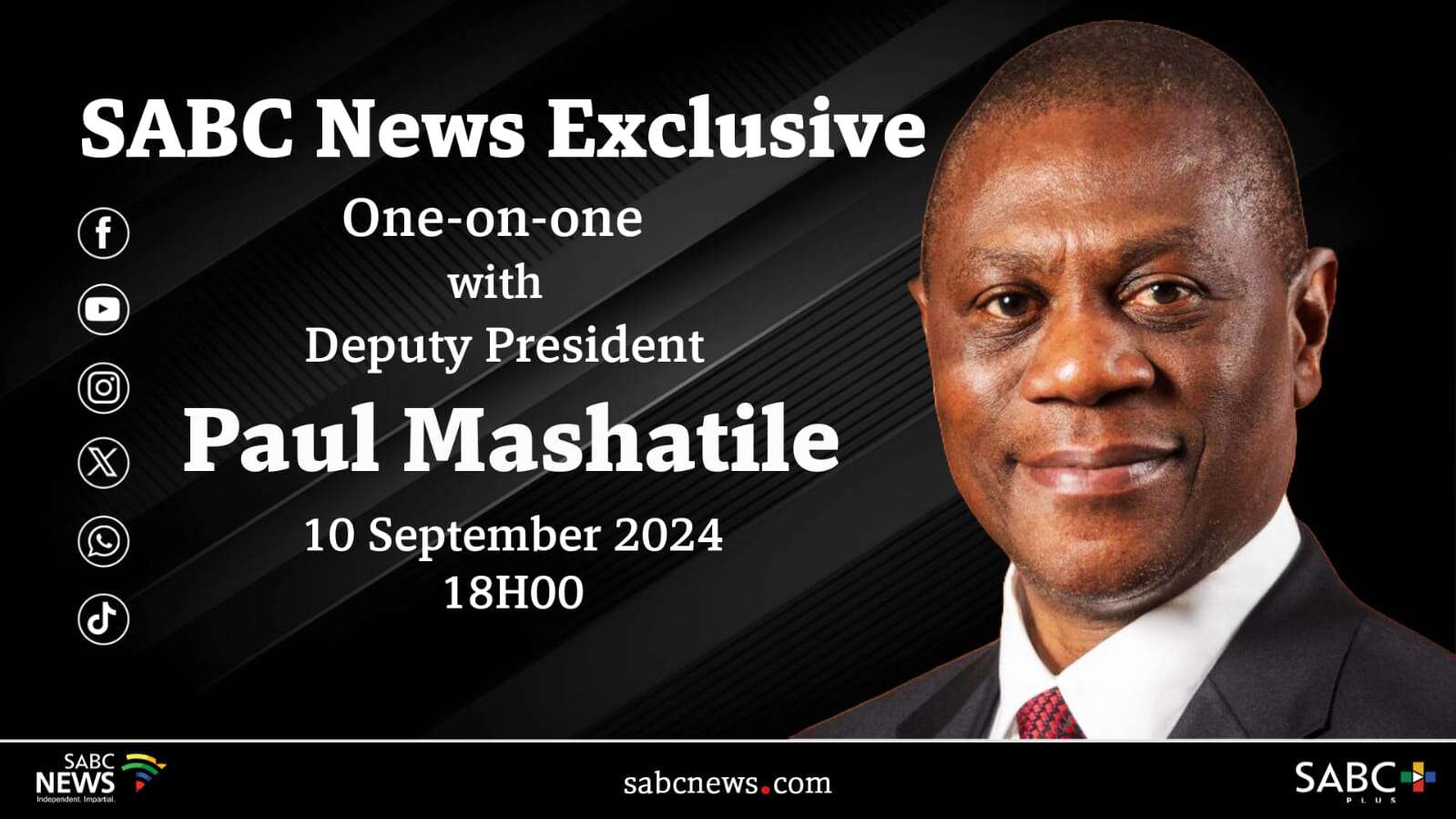 EXCLUSIVE | Deputy President Paul Mashatile speaks to the SABC