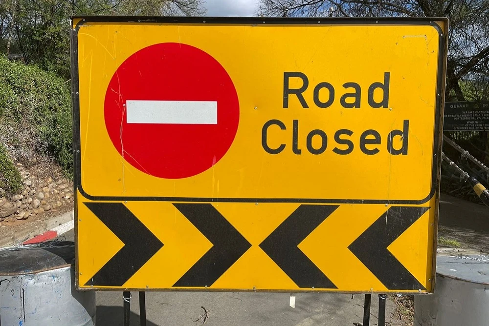 N1 near Worcester closed due to severe weather conditions: Winde