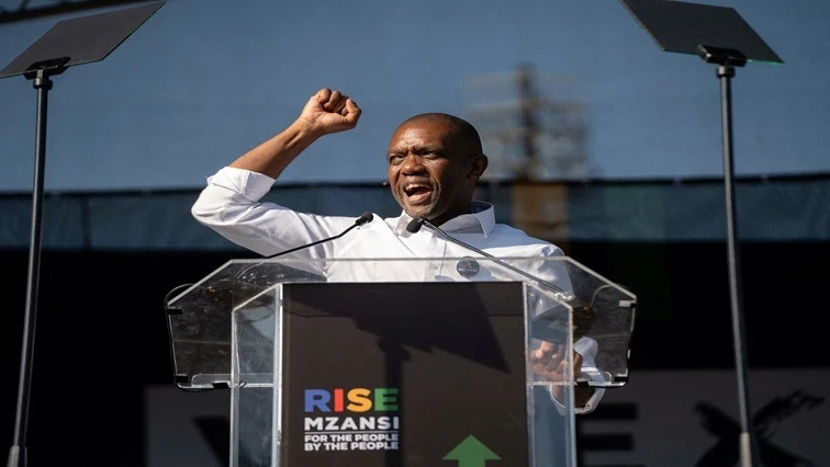 Rise Mzansi intends to take part in national dialogue on way forward