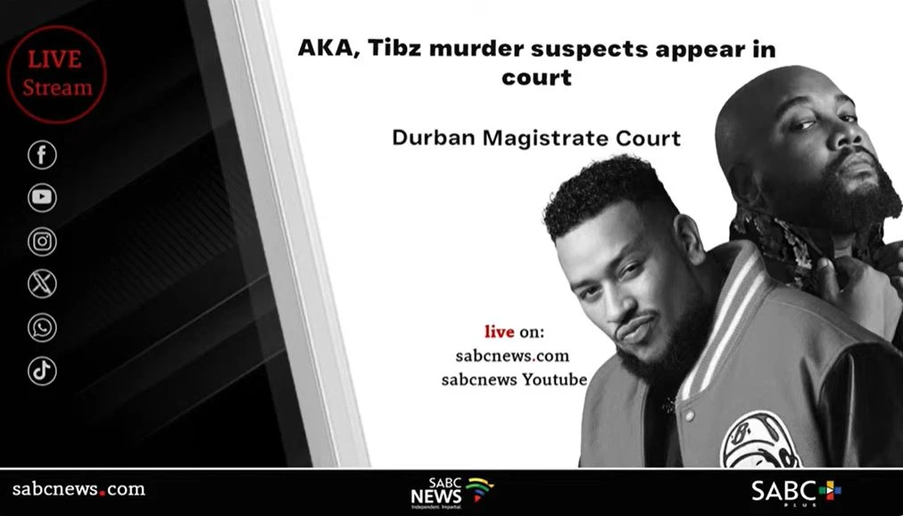 LIVE | AKA, Tibz murder suspects appear in court
