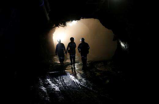 Another 440 suspected illegal miners emerge from shaft in Stilfontein