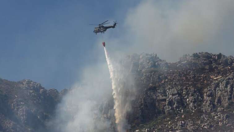 Suspect arrested for Table Mountain fire