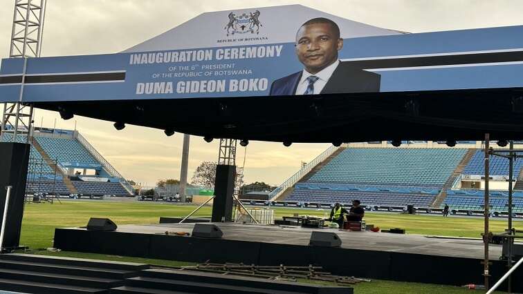 Duma Boko sworn in as Botswana’s sixth president